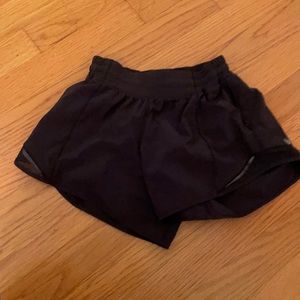 Black Hotty hot shorts 2.5 Size 2
